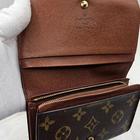 Louis  Vuitton Porte Monnaie Tresor Zipper Wallet - Picture 15 of 15